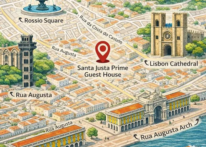 Santa Justa Prime 招待所