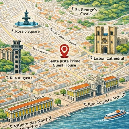 Santa Justa Prime Gasthof